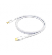 USB-Kabel 128355, 0,5m, USB-C auf USB-C, wei&szlig;