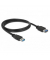 USB Verl. Delock USB3.0 A -  A St/Bu 1.00m schwarz