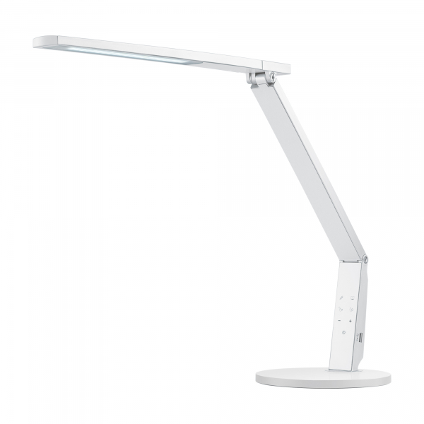 7612176090445 - LED-Schreibtischlampe Vario Plus weiß Standfuß dimmbar dimmbar 7612176090445 Hansa