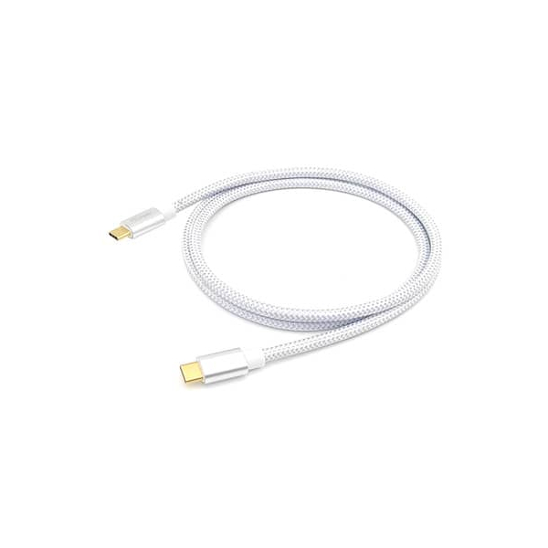 Equip 128356 USB 3.2 Gen 2 Typ C Kabel, M/M, 1.0m, USB Power Delivery PD 5A (max. 100W), 4K 60Hz, 10 Gbit/s, weiß