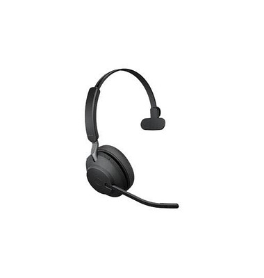 Headset Evolve2 65 UC Mono, inkl. Link 380a & Ladesta.
