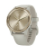 vivomove Trend Smartwatch pastellbraun, cremegold