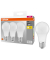 3 OSRAM LED-Lampen Base CLASSIC A60 Multipack E27 8,5 W matt