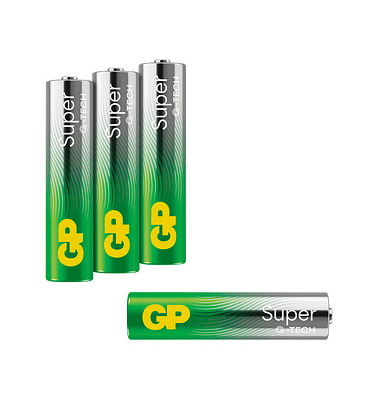 Batterien SUPER, AAA / Micro / LR03, 1,5 Volt