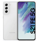 Galaxy S21 FE 5G Dual-SIM-Smartphone weiß 128 GB