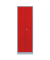 Putzmittelschrank 510724 feuerrot, lichtgrau 60,0 x 50,0 x 180,0 cm, aufgebaut 
