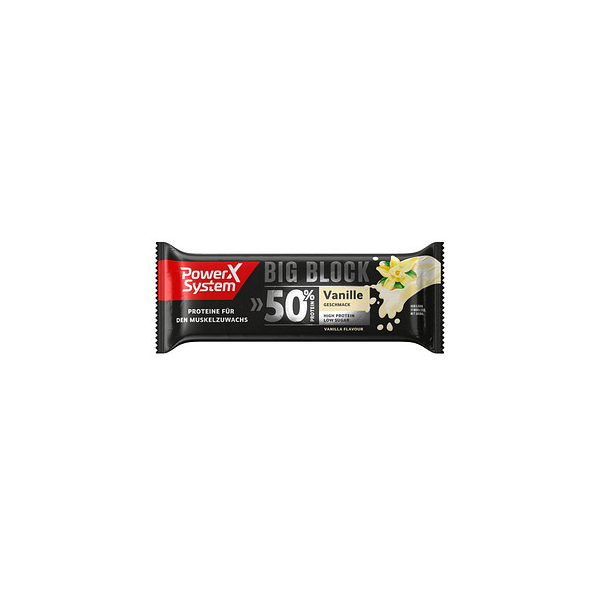 4260044265018 - BIG BLOCK 50% Proteinriegel 1 Riegel 4260044265018 100 Gramm 4260044265018 - BIG BLOCK 50% Proteinriegel 1 Riegel 4260044265018 100 Gramm