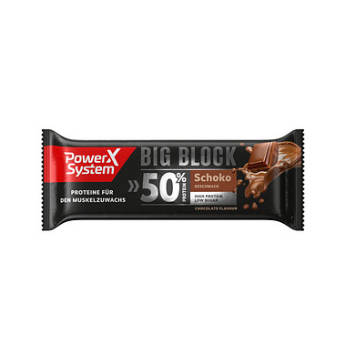 BIG BLOCK 50% Proteinriegel 1 Riegel 