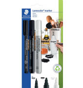 Lumocolor Marker Sortiment, Permanent- Kreide-, und Acrylmarker 