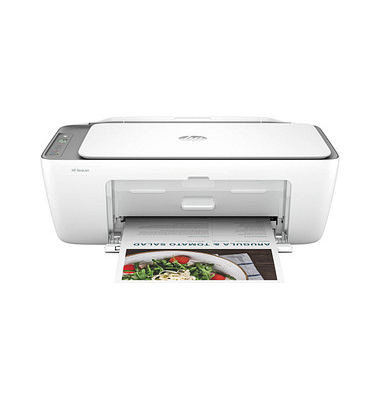 DeskJet 2820e All-in-one 3 in 1 Tintenstrahl-Multifunktionsdrucker weiß 