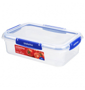 Frischhaltedose KLIP-IT + 7,9 cm hoch transparent 2,2 l 