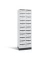 Fächerschrank S10007 hellgrau  Fächerschrank Fächerschrank