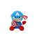Plüschfigur Beanie Babies Marvel Captain America 