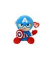 Plüschfigur Beanie Babies Marvel Captain America 