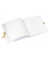 Tagebuch Lucky Clover mit Schloss, 16,5x16,5cm 