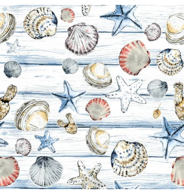 Motivserviette maritim, 25x25cm, 3-lagig 