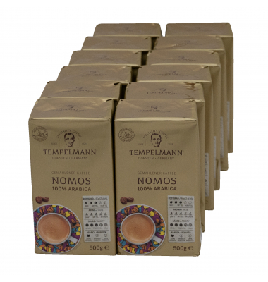 TEMPELMANN Kaffee Nomos 110387 gemahlen 500g  