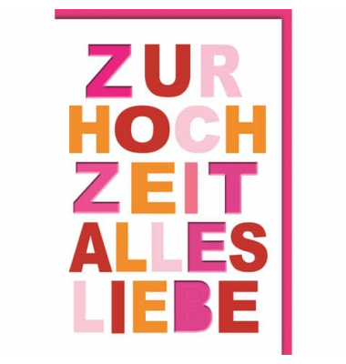 Vermählungskarte 911160