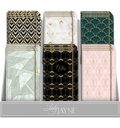 Notizbuch D1252, PUNCH STUDIO, farbig sortiert, A6 ca., liniert, 60 Blatt / 120 Seiten