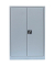 Stahlschrank 530320 lichtgrau 92,5 x 42,2 x 120,0 cm, aufgebaut 