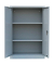 Stahlschrank 530320 lichtgrau 92,5 x 42,2 x 120,0 cm, aufgebaut 