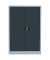 Stahlschrank 530328 anthrazit, lichtgrau 92,5 x 42,2 x 120,0 cm, aufgebaut 
