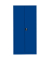 Stahlschrank 530343 enzianblau 92,5 x 42,2 x 195,0 cm, aufgebaut 