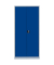 Stahlschrank 530361 enzianblau, lichtgrau 92,5 x 60,0 x 195,0 cm, aufgebaut 
