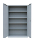Stahlschrank 530380 lichtgrau 120,0 x 60,0 x 195,0 cm, aufgebaut 