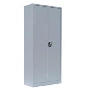 Putzmittelschrank 545520 lichtgrau 80,0 x 38,3 x 180,0 cm, aufgebaut 