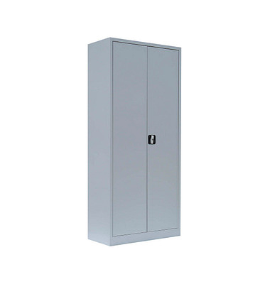 Putzmittelschrank 545520 lichtgrau 80,0 x 38,3 x 180,0 cm, aufgebaut 
