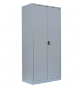 Putzmittelschrank 545540 lichtgrau 92,5 x 42,2 x 195,0 cm, aufgebaut 