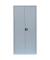 Putzmittelschrank 545540 lichtgrau 92,5 x 42,2 x 195,0 cm, aufgebaut 