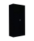 Putzmittelschrank 545549 tiefschwarz 92,5 x 42,2 x 195,0 cm, aufgebaut 