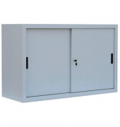 Schiebetürenschrank, 550120 lichtgrau 1 Fachboden 120,0 x 45,0 x 75,0 cm 