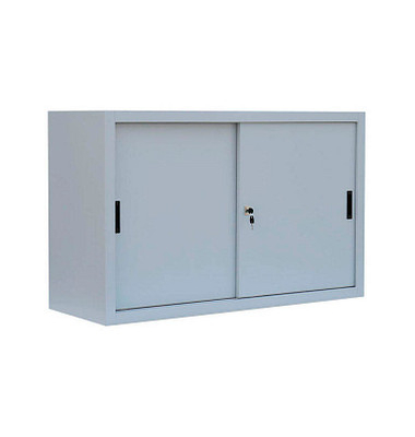 Schiebetürenschrank, 550120 lichtgrau 1 Fachboden 120,0 x 45,0 x 75,0 cm 
