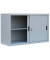 Schiebetürenschrank, 550120 lichtgrau 1 Fachboden 120,0 x 45,0 x 75,0 cm 