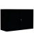 Schiebetürenschrank, 550129 tiefschwarz 1 Fachboden 120,0 x 45,0 x 75,0 cm 