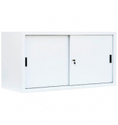 Schiebetürenschrank, 550137 signalweiß 1 Fachboden 160,0 x 45,0 x 75,0 cm 