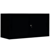 Schiebetürenschrank, 550139 tiefschwarz 1 Fachboden 160,0 x 45,0 x 75,0 cm 