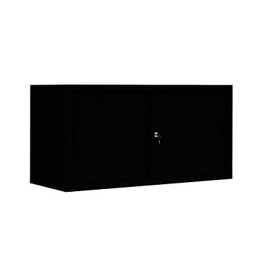 Schiebetürenschrank, 550139 tiefschwarz 1 Fachboden 160,0 x 45,0 x 75,0 cm 
