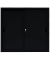 Schiebetürenschrank, 550149 tiefschwarz 2 Fachböden 120,0 x 45,0 x 109,0 cm 