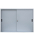 Schiebetürenschrank, 550150 lichtgrau 2 Fachböden 160,0 x 45,0 x 109,0 cm 