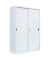 Schiebetürenschrank, 550167 signalweiß 4 Fachböden 120,0 x 45,0 x 195,0 cm 