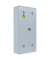 Umweltschrank 566250 lichtgrau 91,6 x 42,2 x 195,0 cm, aufgebaut 
