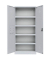 Umweltschrank 566250 lichtgrau 91,6 x 42,2 x 195,0 cm, aufgebaut 