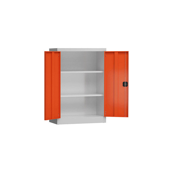 4061815541177 - Stahlschrank ClassiX X-530324 feuerrot lichtgrau 920 x 420 x 1200 cm aufgebaut 4061815541177 LÜLLMANN 4061815541177 - Stahlschrank ClassiX X-530324 feuerrot lichtgrau 920 x 420 x 1200 cm aufgebaut 4061815541177 LÜLLMANN