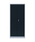Putzmittelschrank 545528 anthrazit, lichtgrau 80,0 x 38,3 x 180,0 cm, aufgebaut 