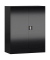 Stahlschrank ClassiX X-530319 tiefschwarz 80,0 x 38,0 x 100,0 cm, aufgebaut 