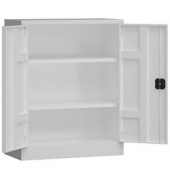 Stahlschrank ClassiX X-530317 signalweiß 80,0 x 38,0 x 100,0 cm, aufgebaut 